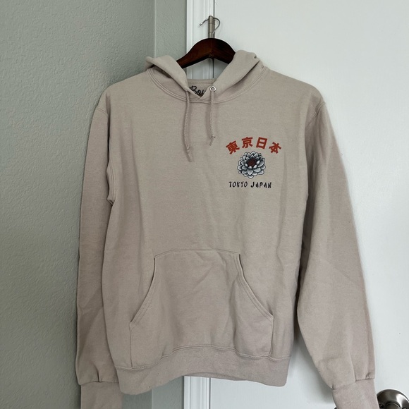 Other - Tokyo Japan Beige Hoodie